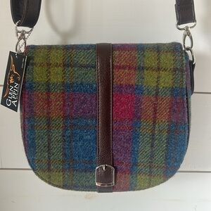 Glen Appin Harris Tweed Crossbody Bag